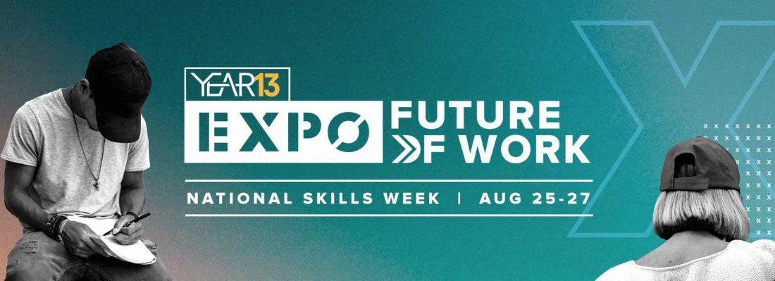 Year13 Future of Work expo banner