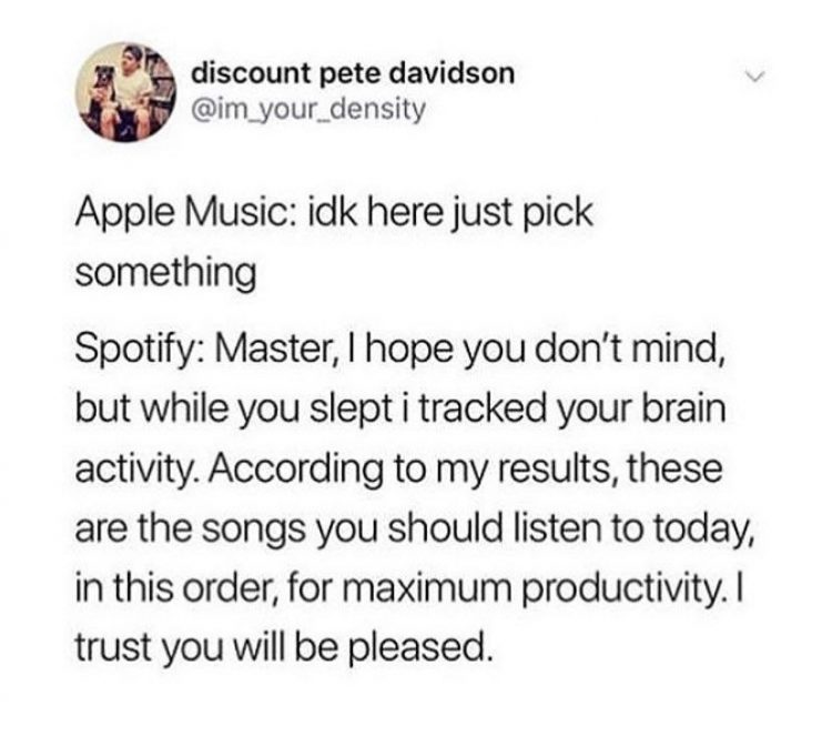 Spotify’s Dominance Over Apple Music Is Startling